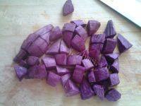 美味的紫薯绿豆汤的做法图解二