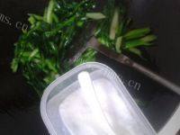 甘脆的蚝油菜心做法图解6)