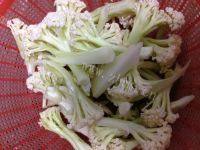 质嫩的花菜炒肉片做法图解1)