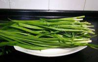 家常韭菜炒豆芽做法图解1)