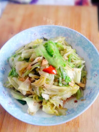 家常菜蒜香包菜