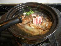 在家做的粉皮鲢鱼头砂锅煲的做法图解十
