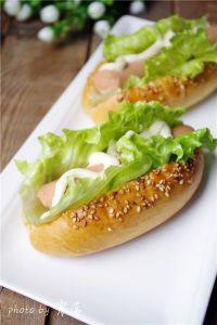 自制热狗面包