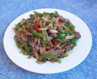 开胃青椒榨菜肉丝