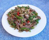 开胃青椒榨菜肉丝