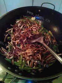 家常菜豆腐干炒青椒