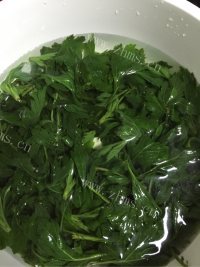 完美的艾叶青团做法图解1)