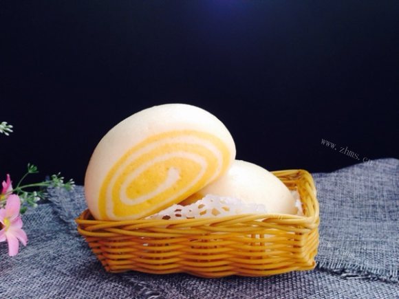 珍馐美味的双色馒头