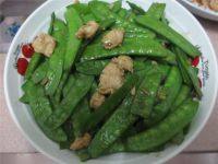 「自创」荷兰豆炒肉片