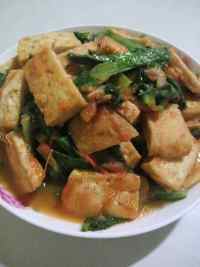 家常菜西红柿烧豆腐