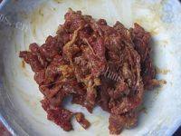 下饭的彩椒牛肉做法图解4)