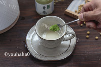 抹茶豆浆奶茶做法图解7)