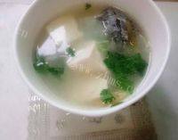 美味的豆腐鱼汤