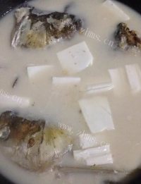 美味营养鱼头豆腐汤做法图解4)
