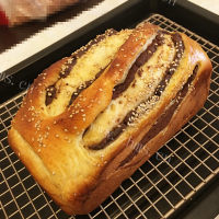 自制红豆沙吐司