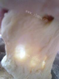 红豆面包做法图解2)
