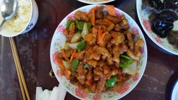 珍馐美味的溜肉段