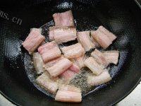 美味的香干回锅肉做法图解4)