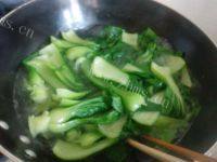 家常菜蚝油青菜做法图解4)