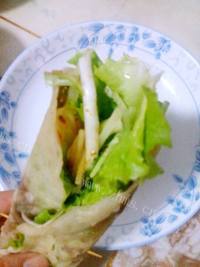 自制土豆丝卷饼