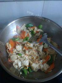家常菜炒干豆腐