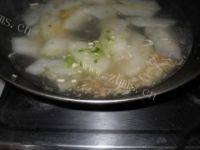 口感丰厚的冬瓜虾皮汤