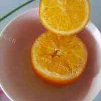 喷香的盐蒸橙子的做法图解五