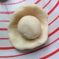自制红豆饼做法图解6)