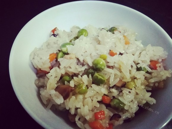 豌豆糯米饭