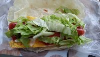 美味香肠鸡蛋卷饼做法图解7)