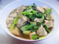 #幸福时刻#小白菜炖豆腐