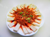 DIY肉末蒸豆腐做法图解15)