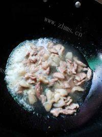 家常菜瘦肉炒青瓜做法图解5)