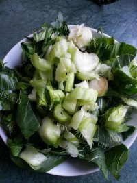 色香味浓的炒青菜做法图解1)