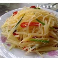 唇齿留香的酸辣土豆丝做法图解9)