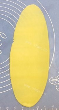 美味牵牛之恋蛋黄酥做法图解10)