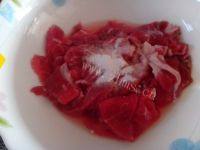 家常菜荷兰豆炒牛肉做法图解4)