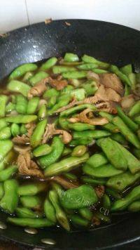 家常菜芸豆炖肉做法图解7)