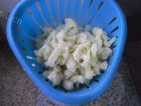 家常菜干锅菜花做法图解4)