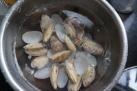 美味的花蛤水蒸蛋做法图解2)