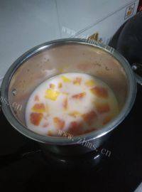 自制木瓜炖奶