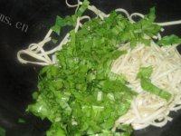 色味俱佳的青菜炒面
