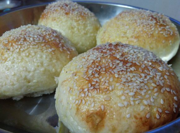 特色美食芝麻餐包