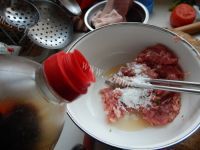 美味的蚝油茄盒做法图解6)