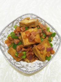 家常菜浇汁豆腐