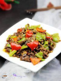 家常菜爆炒鸡杂