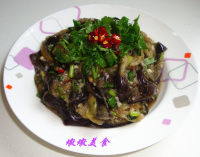 美味的蒸茄子