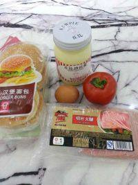 #爱美食#汉堡包做法图解1)
