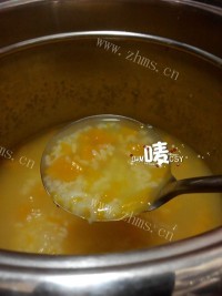 养人的南瓜粳米粥做法图解5)