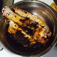 秘制豆豉辣酱烤排骨做法图解3)